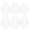 thumbnail image 1 of KAKOWELY huevos de Pascua rellenables, transparentes, con forma de bola de caramelo, de plástico jumbo, para fiestas de Pascua, reuniones familiares y actividades escolares., 1 of 5