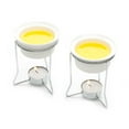 thumbnail image 2 of Fox Run Butter and Sauce Warming Cups Prepare and Serve Ceramic Dish Set of 2, 2 of 5