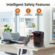 Comfort Zone 1,000-Watt Fan Forced Space Heater with Adjustable Thermostat
