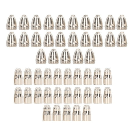 

50PCS Plasma Cutting Torch Consumable Kit Copper Strong Penetration Plasma Nozzle Electrode