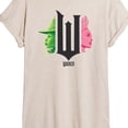 thumbnail image 3 of Wicked - Elphaba And Glinda Side Profiles - Women's Oversized Graphic T-Shirt, 3 of 5