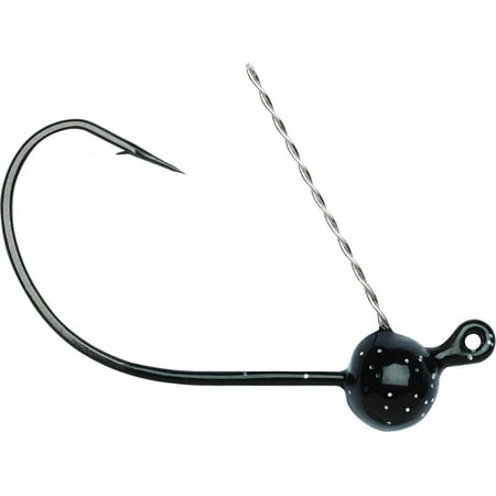 UPC: 0043193113966 | VMC WWJ116-BK Wacky Weedless Jig 1/16 oz  Black 4 Piece – WWJ116-BK