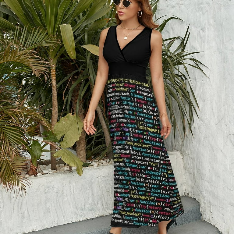 ng Programmer Nerd Geek Sleeveless Dress purple dress summer