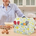 thumbnail image 6 of FOR U DESIGNS Flower Lemon Stand Mixer Cover with Pocket Stain Resistant Kitchen Aid Covers for Stand Mixer Dust Cover Case for Stand Mixer or Coffee Maker - S, 6 of 8