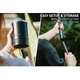 thumbnail image 6 of Solo Stove Mesa Torch | Backyard Torch for Outside, 5 Hour Burn Time, Cold-Rolled Steel, Incl. Ground Stake, Fuel Funnel, and 3 Wicks, Adjustable Height: 37.75-52.5 in, Fuel Capacity: 21 fl oz, 6 of 6