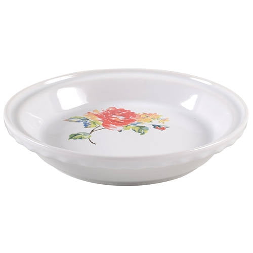 Open Box Homer Laughlin Fiesta Floral Bouquet Pie Baking Plate 11435051