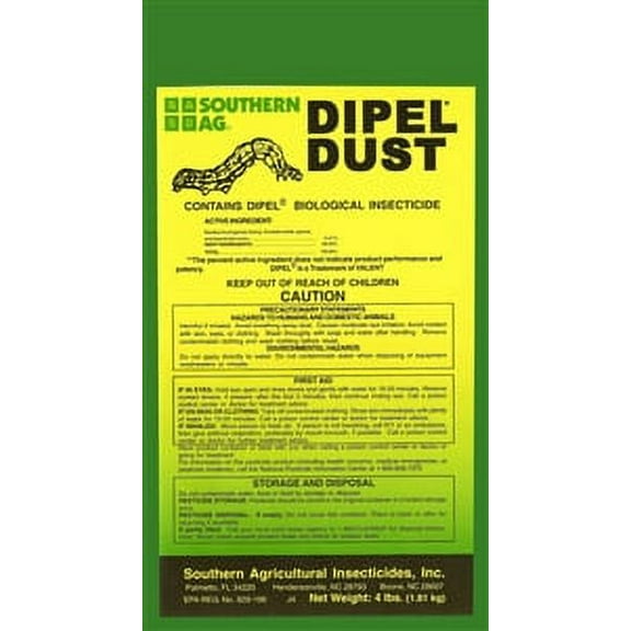 FERTILOME Dipel Dust, Biological Insect Killer for Vegetables, Lawns ...