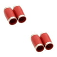 thumbnail image 4 of ZheElen 2 Pièces Résistant à l'Usure Bakélite Clarinette Deux Section Tuning Tube Droit Style B Plat Clarinette Aiguise Pipe Rouge 2Set, 4 of 6