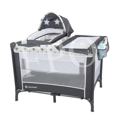 Baby Trend Lil Snooze Deluxe Nursery Center Playard
