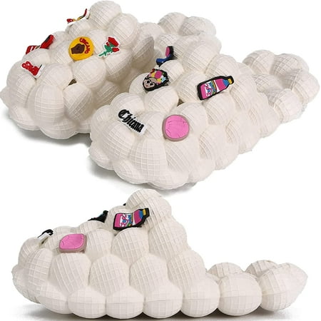 

Bubble Slides Funny Massage Bubble Ball Slide Slippers for Women Men Platform Unisex Stress Relief Slide Sandals House Slippers Indoor Outdoor Slippers