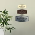 thumbnail image 3 of Signs ByLITA Fancy Kitchen Rules If it Smells Throw it away If it Is Dirty Wash It Sign (Navy Blue / White) - Large, 3 of 8