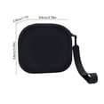 thumbnail image 3 of Cififendec Silicone Zipper Storage Pouch, 3.78"×3.39", Waterproof Portable Wallet with Wrist Strap for Coins, Passport, Earphones and Charging Cables Travel Organizer, 3 of 6