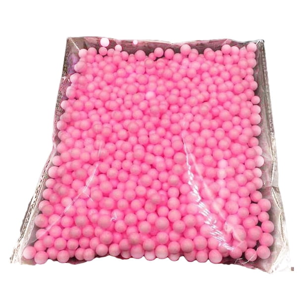 Mini gota de espuma de color brillante, ligera, que no se decolora, con cuentas de poliestireno para relleno de cajas de regalo