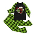 Grinch Fashion Family Christmas Pajamas Matching Sets, Luxurious Grinch