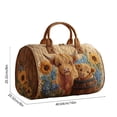thumbnail image 3 of Cow Quilted Tote Bag Travel Handbag Ideal For Going To The Market And Doing Business And Traveling Or Leisure, 3 of 9
