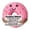 Pink2, variant on Handmade Crochet Positive Donut Plush Cute Decorative Ornament with Funny Inspirational Message for Girls Birthday Graduation Motivation Pink1 Color