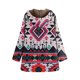 thumbnail image 4 of Pntutb Sudaderas Con Capucha Largas Para Mujer Abrigos Túnica Chaquetas De Algodón De Invierno Sudadera Informal De Punto Sudaderas Con Cremallera De Gran Tamaño Pntutb Pntutb-43, 4 of 5
