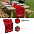 thumbnail image 5 of USA Independence Day Table Runner - 70 Inch Long, Kitchen Dining Table Runner Dresser Scarves, Red Fireworks Stars Farmhouse Decor for Coffee Tables Wedding Party Banquet, 5 of 8