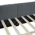 thumbnail image 6 of Royard Oaktree Full Size Upholstered Daybed, Linen Corner Sofa Bed Frame with Storage Drawers, 6 of 7