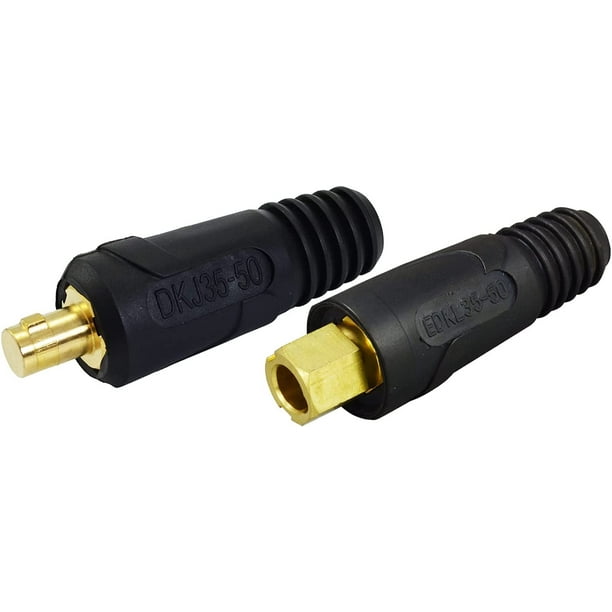 RIVERWELD Welding Cable Joint Quick Connector Pair DINSEStyle 200Amp