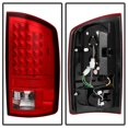 thumbnail image 2 of Spyder Automotive Tail Light Assembly - LED 5002570 Tail Light Assembly- LED; Red/Clear Lens; Chrome Plated Housing; LED Bulb/Uses OE Reverse Bulb, 2 of 6