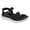 Black/White, variant on Women's On-The-Go Flex-Sandal Mesh Quarter Strap