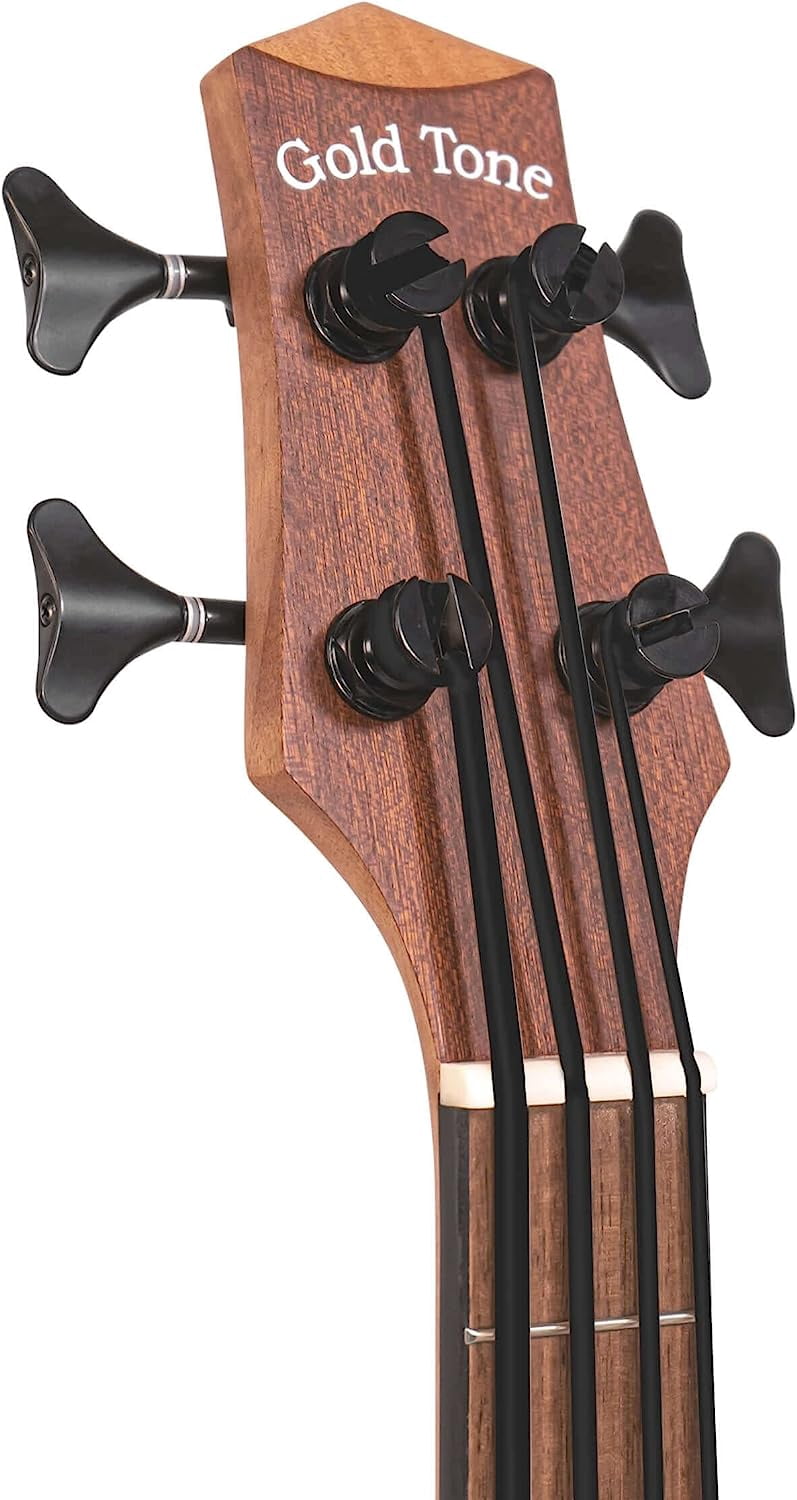 Gold Tone 23-Inch Scale Left-Handed Acoustic-Electric MicroBass with Gig Bag