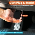thumbnail image 4 of Optimus Plug-in GPS Tracker for Cars - Easy Installation - Harsh Driving Alerts - Reporting History and More - Extension Cable Included, 4 of 5