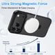 thumbnail image 2 of Funda para iPhone 17 Pro Max de Casehas, con soporte magnético, a prueba de golpes, color negro, 2 of 8