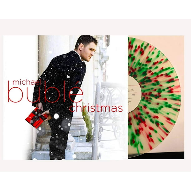Michael Bublé Christmas Music Album Exclusive Edition Colored Red and