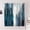 Abstract Paint 9 Blue2, variant on Abstract Grunge Color Blackout Kitchen Curtain, Solid Colored Pink Window Treatment Rod Pocket Light Filtering Bathroom Short Valance 1 Pack 52X18 Inches
