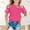 Hot Pink, variant on Gzbliryd Graphic T-Shirt White T Shirts Short Sleeve Summer Blouse Summer T Shirts for Boys Summer Tops for Teens (Pink,10-11 Years)