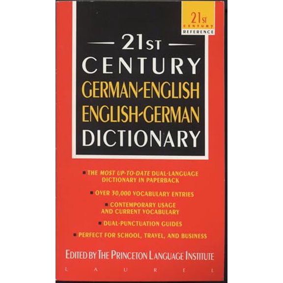Pre-Owned 21st Century German-English English-German Dictionary (Mass Market Paperback) 0440220890 9780440220893