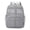 Grey, variant on AURORADY Hot Sales Black Mesh Backpack with Padded Straps Large See Through Net Daypack Lightweight Multi Zipper Front Pocket Dual Side Water Bottle Holders Swimming Beach Gym Travel School