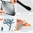 thumbnail image 4 of Dailycode Reusable Ziploc Bags Leakproof Sandwich Snack Freezer Bags Sea Corals and Seaweed 3 pack, 4 of 7