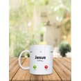 thumbnail image 3 of Taza de cerámica 443 ml. diseño divertido Jesus calling regalo original, 3 of 5