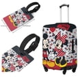 thumbnail image 2 of Anime Cartoon Mickey Mouse (2) Travel Suitcase Protector Elastic Washable Protective Baggage Covers With Concealed Zipper For 29-32 Inch Suitcase - XL, 2 of 6