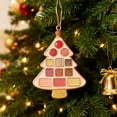 thumbnail image 4 of Bpyeka PendantChristmas Tree Makeup Decorations Christmas Ornaments Pendants 2dChristmas GiftsChristmas Decor, 4 of 4