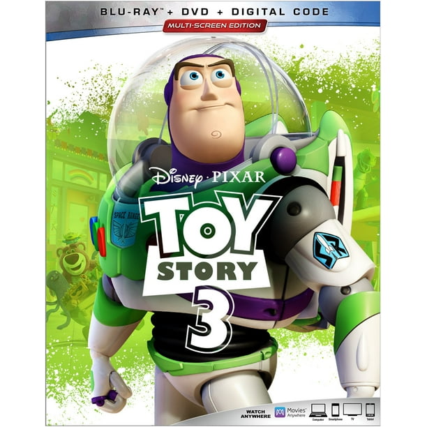 Toy Story 3 (Bluray + DVD + Digital)