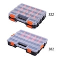 thumbnail image 3 of Caja de accesorios de herramientas de compartimiento de múltiples compartimentos, organizador resistente a impactos, separadores de plástico extraíbles, almacenamiento, clasificación de piezas de tran Feliz Sencillez, 3 of 5