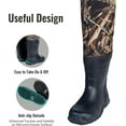 thumbnail image 3 of 8 Fans Hunting Waders for Kids, Neoprene Youth Fishing Waders with Boot, Lightweight Chest Waders for Toddler Children, 3 of 4