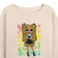 thumbnail image 3 of LOL OMG! Fashion Dolls - Rainbow ALT Girl - Women's Lightweight French Terry Long Sleeve Shirt, 3 of 5