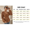 thumbnail image 5 of Long Sleeve Women V-Neck Slim Knit Sweater Pullover Jumper, 5 of 5