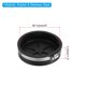 thumbnail image 2 of Uxcell 1Pcs 4 Inch Mechanical Test Pipe Cap Pipe Steel Plug Cover Black, 2 of 7