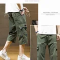 thumbnail image 3 of Bermuda Hombre Cargo Casual Pants Cómodos Bermudas Caballero, 3 of 8