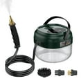 thumbnail image 1 of Steam Pressurized Handheld Multi-surface Steam Cleaner with 3 Brushes and Extended Rod for Home Portable  Cleaning Steamer with 6 Gear Adjustable Digital Touch Screen 1500ml, 1 of 8