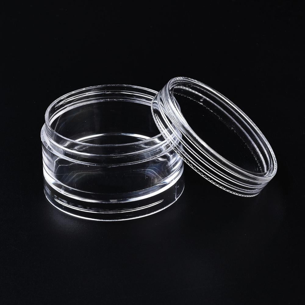 Polystyrene Bead Storage Containers with 5 Compartments Organizer Boxes for Jewelry Beads Small Accessoriescompartment: 4.4x1.9cm