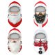 thumbnail image 3 of Pasamontañas Con Estampado Navideño Para La Cara, Polaina Para El Cuello, Bufanda Ajustable Para La Cara, Pasamontañas Para Hombre Y Mujer ANGGREK Otros, 3 of 6