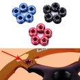 thumbnail image 3 of Compatible Withcompatible Withlitepro 5pcs Bicycle Wheel Bolt For Crankset Bike Parts Gold, 3 of 5