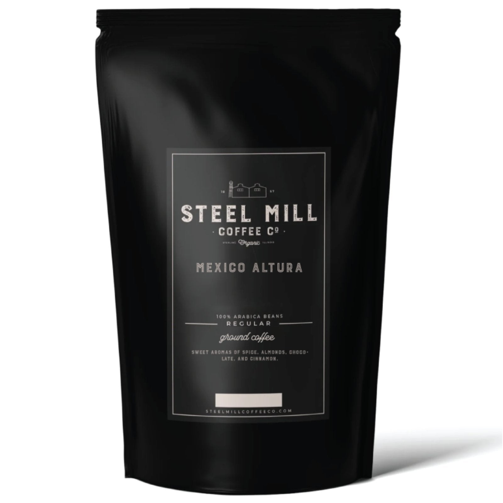 Steel Mill Coffee Co. Mexico Altura Single Origin | 12 ounces / Drip Grind / Regular | Grown in Central America